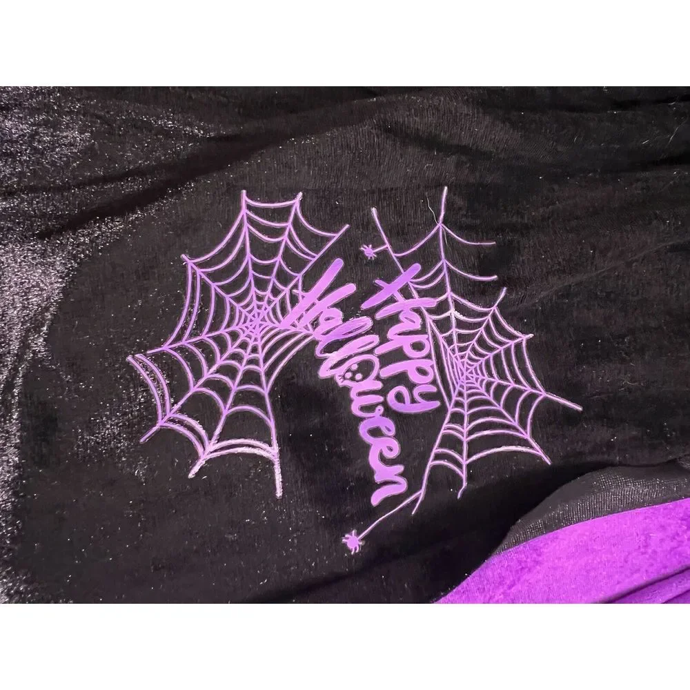 Witch Costume Purple & Black Witch Costume Halloween ~  Youth‎ Small